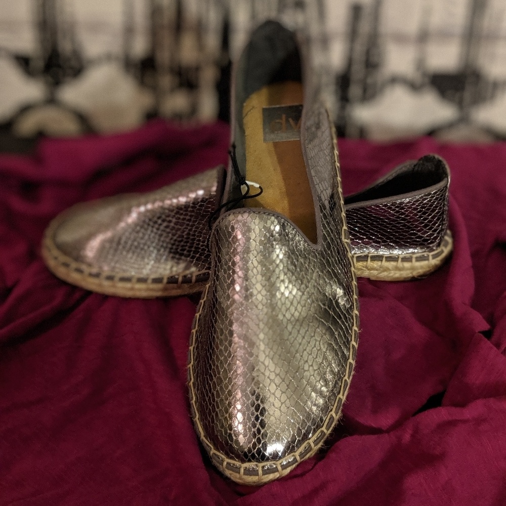 Puter Snakeskin Espadrilles